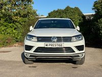 USED 2014 64 VOLKSWAGEN TOUAREG 3.0 TDI V6 BlueMotion Tech R-Line SUV 5dr Diesel Tiptronic 4WD Euro 6 (s/s) (262 ps) F/VW HISTORY-HTD SEATS/STEERING