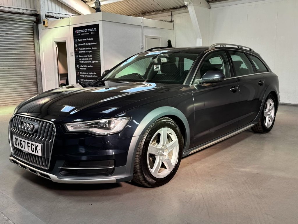 USED 2017 67 AUDI ALLROAD 3.0 TDI V6 Estate 5dr Diesel S Tronic quattro Euro 6 (s/s) (272 ps) HEATED LEATHER+NAV+F/RPARK+DAB
