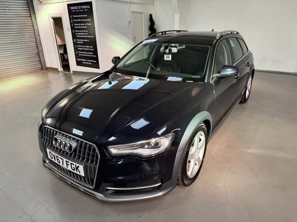 USED 2017 67 AUDI ALLROAD 3.0 TDI V6 Estate 5dr Diesel S Tronic quattro Euro 6 (s/s) (272 ps) HEATED LEATHER+NAV+F/RPARK+DAB