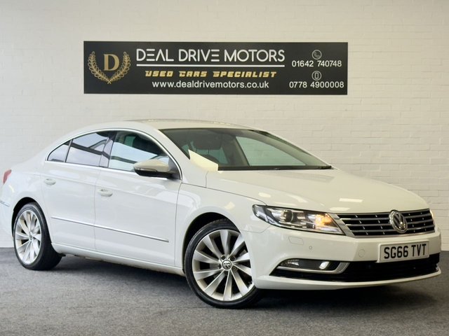 2016 66 Volkswagen Cc 2.0 TDI BlueMotion Tech GT Saloon 4dr Diesel Manual Euro 6 (s/s) (150 ps)