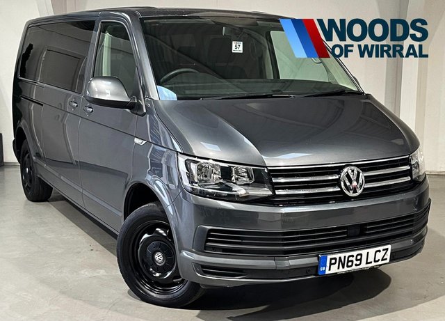 View our Volkswagen Transporter Shuttle 2.0 TDI SE Minibus Double Cab 5dr Diesel DSG FWD LWB Euro 6 (s/s) (150 ps)