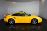 USED 2008 08 PORSCHE 911 3.6 997 Turbo Coupe 2dr Petrol Tiptronic S AWD (326 g/km, 480 bhp)-1 Owner from new-Finished in Rare Speed Yellow-Heated Black Leather upholstery-Rear wiper-Cruise control-Rear parking sensors-Sport Chrono package plus-Electric slide & tilt Sunroof-Adaptive Sports seats-Side skirts painted in body colour-3 Spoke multi function steering wheel in smooth leather-Windscreen with grey top tint-One off car. 