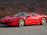 USED 2014 FERRARI 458 SPIDER DCT Ferrari FSH - Sport Exhaust