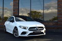 USED 2019 68 MERCEDES-BENZ A-CLASS 2.0 A220 AMG Line (Premium Plus) Hatchback 5dr Petrol 7G-DCT Euro 6 (s/s) (190 ps) PAN ROOF / PREMIUM+ / FSH