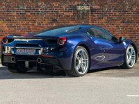 USED 2017 67 FERRARI 488 3.9T V8 GTB Coupe 2dr Petrol F1 DCT Euro 6 (s/s) (670 ps) Atelier &ndash; Blue Americas Paint
