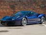 USED 2017 67 FERRARI 488 3.9T V8 GTB Coupe 2dr Petrol F1 DCT Euro 6 (s/s) (670 ps) Atelier &ndash; Blue Americas Paint