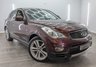 USED 2014 64 INFINITI EX 3.0 30d V6 SUV 5dr Diesel Auto 4WD Euro 5 (238 ps) 4WD, HEATED BLACK LEATHER, SUNROOF, 19" ALLOYS, PARKING SENSORS, SURROUND CAMERAS, SAT NAV, BLUETOOTH, CLIMATE, CRUISE