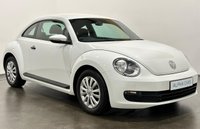 USED 2016 J VOLKSWAGEN BEETLE 1.2 TSI BlueMotion Tech Hatchback 3dr Petrol Manual Euro 6 (s/s) (105 ps) Striking Pure White , EURO 6 1.2 Petrol Blue Motion