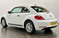 USED 2016 J VOLKSWAGEN BEETLE 1.2 TSI BlueMotion Tech Hatchback 3dr Petrol Manual Euro 6 (s/s) (105 ps) Striking Pure White , EURO 6 1.2 Petrol Blue Motion