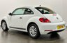 USED 2016 J VOLKSWAGEN BEETLE 1.2 TSI BlueMotion Tech Hatchback 3dr Petrol Manual Euro 6 (s/s) (105 ps) Striking Pure White , EURO 6 1.2 Petrol Blue Motion