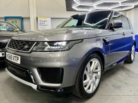 USED 2020 69 LAND ROVER RANGE ROVER SPORT 2.0 P400e 13.1kWh HSE GPF SUV 5dr Petrol Plug-in Hybrid Auto 4WD Euro 6 (s/s) (404 ps) &pound;14k Options-PanRoof-Low Miles