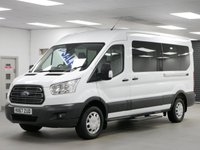 USED 2017 67 FORD TRANSIT 410 2.2 TDCI 125 BHP LONG TREND 15 SEATER MINIBUS AIR CON | 15 SEATS | 6 X SERVICES | EURO 6 !