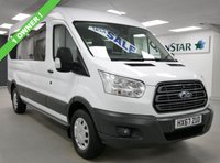 USED 2017 67 FORD TRANSIT 410 2.2 TDCI 125 BHP LONG TREND 15 SEATER MINIBUS AIR CON | 15 SEATS | 6 X SERVICES | EURO 6 !