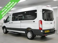 USED 2017 67 FORD TRANSIT 410 2.2 TDCI 125 BHP LONG TREND 15 SEATER MINIBUS AIR CON | 15 SEATS | 6 X SERVICES | EURO 6 !