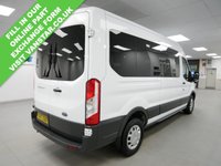 USED 2017 67 FORD TRANSIT 410 2.2 TDCI 125 BHP LONG TREND 15 SEATER MINIBUS AIR CON | 15 SEATS | 6 X SERVICES | EURO 6 !