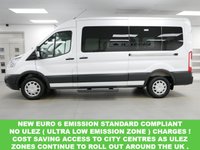 USED 2017 67 FORD TRANSIT 410 2.2 TDCI 125 BHP LONG TREND 15 SEATER MINIBUS AIR CON | 15 SEATS | 6 X SERVICES | EURO 6 !