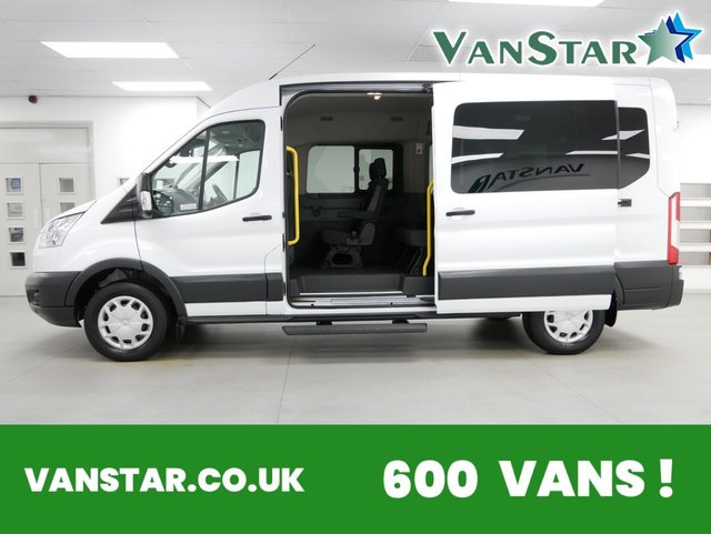 View our Ford Transit 410 2.2 TDCI 125 BHP LONG TREND 15 SEATER MINIBUS