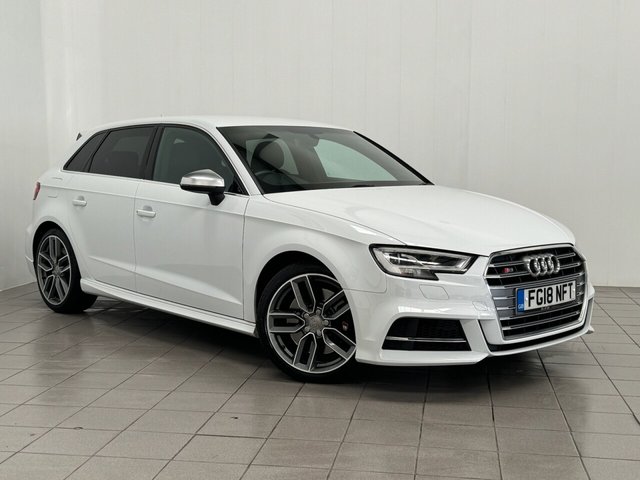 2018 18 Audi S3 2.0 TFSI Sportback 5dr Petrol S Tronic quattro Euro 6 (s/s) (310 ps)
