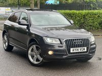 USED 2014 14 AUDI Q5 2.0 TDI S line Plus SUV 5dr Diesel S Tronic quattro Euro 5 (s/s) (177 ps) 