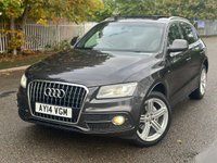 USED 2014 14 AUDI Q5 2.0 TDI S line Plus SUV 5dr Diesel S Tronic quattro Euro 5 (s/s) (177 ps) 