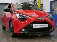 USED 2021 71 TOYOTA AYGO 1.0 VVT-i x-trend Hatchback 5dr Petrol Manual Euro 6 (s/s) (71 ps) AIR CON CRUISE CNTROL REAR VIEW CAMERA GENUINE LOW MILES 3 TOYOTA SERVICES TO 8K MILES TOYOTA WARRANTY TILL SEPT 2031