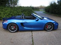 USED 2015 15 PORSCHE BOXSTER 3.4 981 GTS Convertible 2dr Petrol Manual Euro 6 (s/s) (330 ps) SPORTS EXHAUST, HEATED SEATS, NAVIGATION, DYNAMIC LIGHTS (PDLS), CHRONO, MANUAL