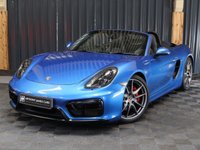 USED 2015 15 PORSCHE BOXSTER 3.4 981 GTS Convertible 2dr Petrol Manual Euro 6 (s/s) (330 ps) SPORTS EXHAUST, HEATED SEATS, NAVIGATION, DYNAMIC LIGHTS (PDLS), CHRONO, MANUAL