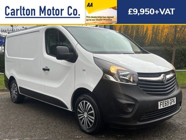 2019 69 Vauxhall Vivaro 1.6 CDTi 2700 L1 H1 EURO 6 125PS