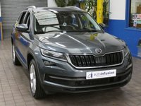 USED 2020 69 SKODA KODIAQ 1.5 TSI ACT Edition SUV 5dr Petrol Manual Euro 6 (s/s) (7 Seat) (150 ps) 7 SEATS SAT NAV HEATED LEATHER INTERIOR CRUISE CONTROL PARKING SENSORS 1 OWNER SERVICE WARRANTY