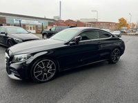 USED 2018 J MERCEDES-BENZ C-CLASS 2.0 C300 AMG Line (Premium) Coupe 2dr Petrol G-Tronic+ Euro 6 (s/s) (258 ps) 