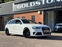 USED 2014 64 AUDI RS4 AVANT 4.2 FSI V8 Estate 5dr Petrol S Tronic quattro Euro 5 (450 ps) ONE OWNER