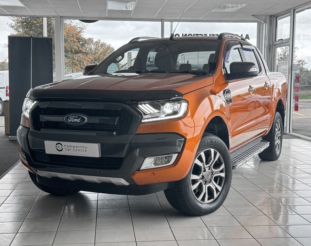 2018 68 Ford Ranger 3.2 TDCi Wildtrak Pickup Double Cab 4dr Diesel Auto 4WD Euro 5 (200 ps) NO VAT 