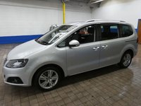 USED 2016 16 SEAT ALHAMBRA 2.0 TDI SE MPV 5dr Diesel DSG Euro 6 (s/s) (150 ps) 7 SEATS AC BLUETOOTH CRUISE CONTROL PARKING SENSORS 2 OWNERS EXCELLENT SERVICE HISTORY WARRANTY