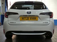 USED 2021 21 TOYOTA COROLLA 2.0 VVT-h GPF Icon Touring Sports 5dr Petrol Hybrid CVT Euro 6 (s/s) (184 ps) HEATED SEATS CRUISE CONTROL REAR VIEW CAMERA PARKING SENSORS 1 OWNER FROM  NEW SERVICE HISTORY TOYOTA WARRANTY TILL JUNE 2031