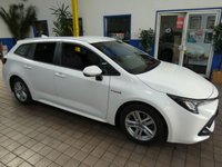 USED 2021 21 TOYOTA COROLLA 2.0 VVT-h GPF Icon Touring Sports 5dr Petrol Hybrid CVT Euro 6 (s/s) (184 ps) HEATED SEATS CRUISE CONTROL REAR VIEW CAMERA PARKING SENSORS 1 OWNER FROM  NEW SERVICE HISTORY TOYOTA WARRANTY TILL JUNE 2031