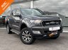 USED 2018 68 FORD RANGER 3.2 TDCi Wildtrak Pickup Double Cab 4dr Diesel Auto 4WD Euro 6 (200 ps) ALL TERRAIN DISCOVER MAXX TYRES