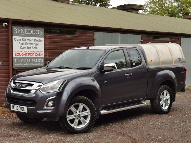 2018 18 Isuzu D-Max 1.9 TD Yukon Pickup Extended Cab 2dr Diesel Manual 4WD Euro 6 (164 ps)