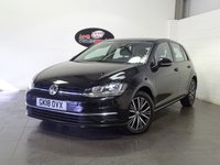 USED 2018 18 VOLKSWAGEN GOLF 1.6 TDI SE Hatchback 5dr Diesel DSG Euro 6 (s/s) (115 ps) SAT NAV CRUISE PARK ASSIST APP CONNECT