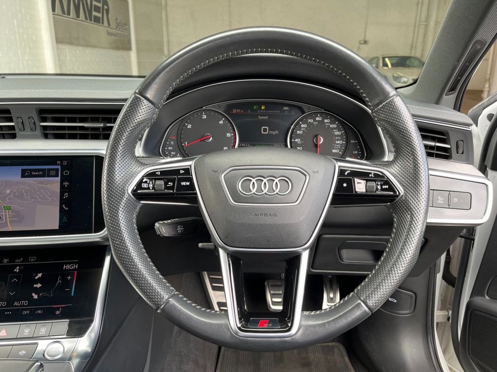 USED 2019 19 AUDI A6 SALOON 2.0 TDI 40 S line Saloon 4dr Diesel S Tronic Euro 6 (s/s) (204 ps) 