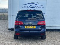 USED 2015 15 VOLKSWAGEN TOURAN 1.6 TDI SE MPV 5dr Diesel Manual Euro 5 (105 ps) www.suffolkcarcentre.co.uk - Located at Lowestoft