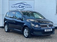 USED 2015 15 VOLKSWAGEN TOURAN 1.6 TDI SE MPV 5dr Diesel Manual Euro 5 (105 ps) www.suffolkcarcentre.co.uk - Located at Lowestoft