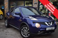 USED 2017 17 NISSAN JUKE 1.6 Tekna SUV 5dr Petrol XTRON Euro 6 (117 ps) PETROL AUTOMATIC VERY CLEAN
