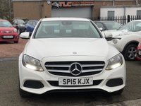 USED 2015 15 MERCEDES-BENZ C-CLASS 2.1 C220 BlueTEC SE Saloon 4dr Diesel Manual Euro 6 (s/s) (170 ps) FRONT AND REAR PARKING SENSORS +  FRONT HEATED SEATS +  REVERSING CAMERA +  SAT NAVIGATION +  BLUETOOTH +  DAB RADIO +  USB +  CRUISE CONTROL +  DUAL ZONE CLIMATE CONTROL +  FULL LEATHER TRIM +  DAY TIME RUNNING LIGHTS +  AUTO RETRACTABLE MIRRORS +  17 INCH ALLOY WHEELS +