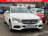 USED 2015 15 MERCEDES-BENZ C-CLASS 2.1 C220 BlueTEC SE Saloon 4dr Diesel Manual Euro 6 (s/s) (170 ps) FRONT AND REAR PARKING SENSORS +  FRONT HEATED SEATS +  REVERSING CAMERA +  SAT NAVIGATION +  BLUETOOTH +  DAB RADIO +  USB +  CRUISE CONTROL +  DUAL ZONE CLIMATE CONTROL +  FULL LEATHER TRIM +  DAY TIME RUNNING LIGHTS +  AUTO RETRACTABLE MIRRORS +  17 INCH ALLOY WHEELS +