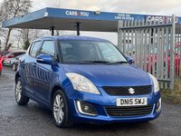 USED 2015 15 SUZUKI SWIFT 1.2 SZ4 Hatchback 5dr Petrol Auto Euro 5 (94 ps) 