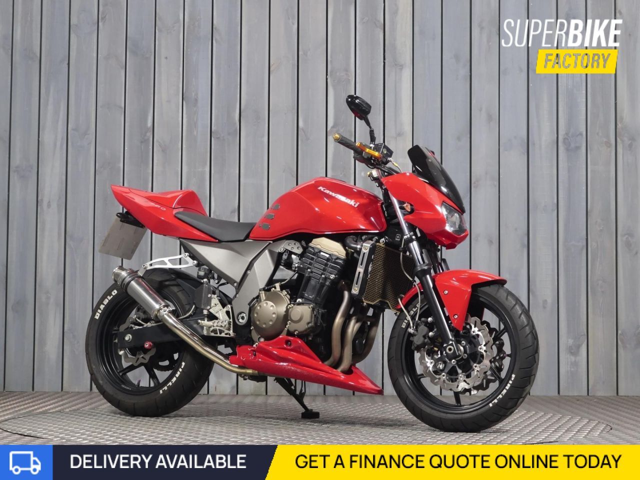 2004 KAWASAKI Z750 RED with 4711 miles - Used Motorbikes