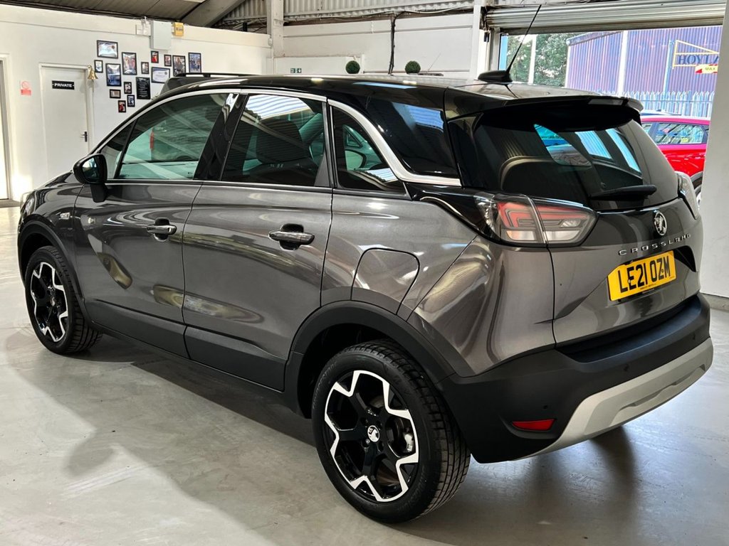USED 2021 21 VAUXHALL CROSSLAND 1.2 Turbo Elite Nav SUV 5dr Petrol Auto Euro 6 (s/s) (130 ps) 17"ALLOYS+SAT NAV+ REAR CAMERA