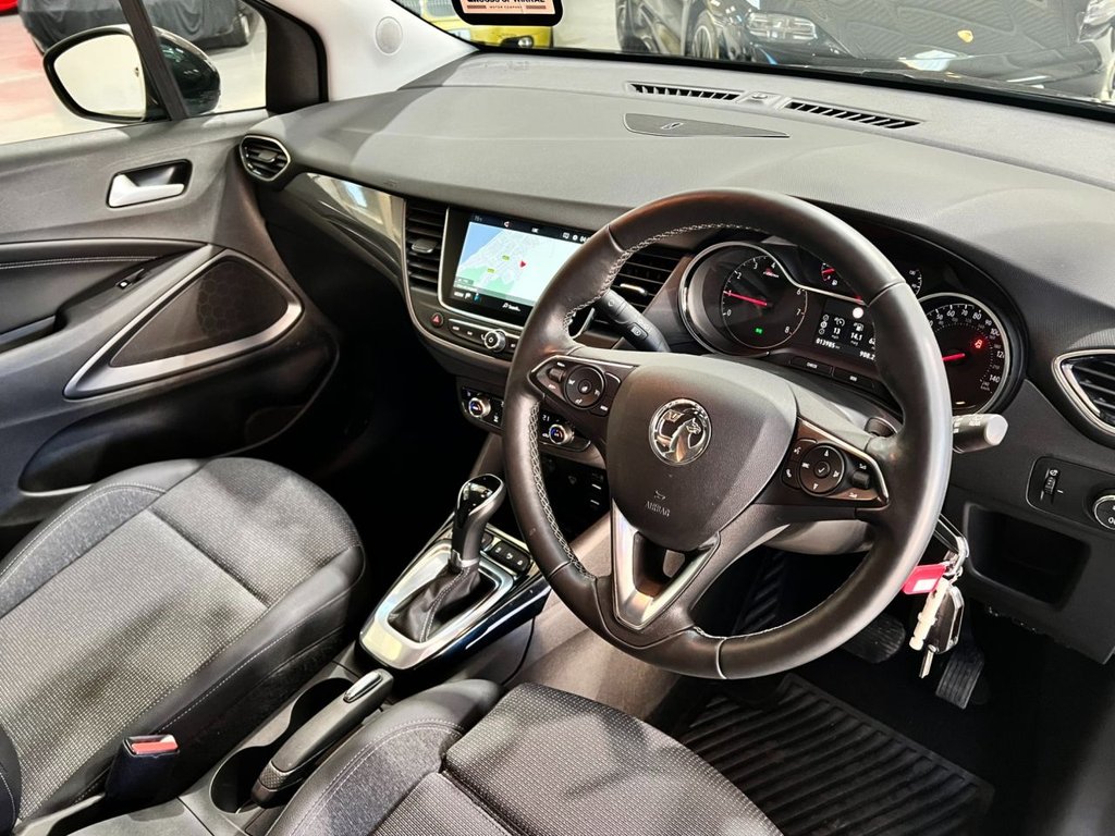 USED 2021 21 VAUXHALL CROSSLAND 1.2 Turbo Elite Nav SUV 5dr Petrol Auto Euro 6 (s/s) (130 ps) 17"ALLOYS+SAT NAV+ REAR CAMERA