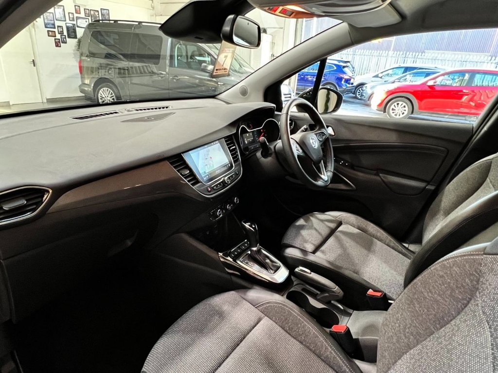 USED 2021 21 VAUXHALL CROSSLAND 1.2 Turbo Elite Nav SUV 5dr Petrol Auto Euro 6 (s/s) (130 ps) 17"ALLOYS+SAT NAV+ REAR CAMERA