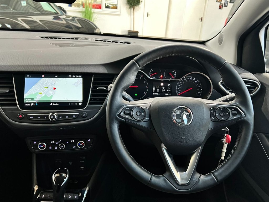 USED 2021 21 VAUXHALL CROSSLAND 1.2 Turbo Elite Nav SUV 5dr Petrol Auto Euro 6 (s/s) (130 ps) 17"ALLOYS+SAT NAV+ REAR CAMERA